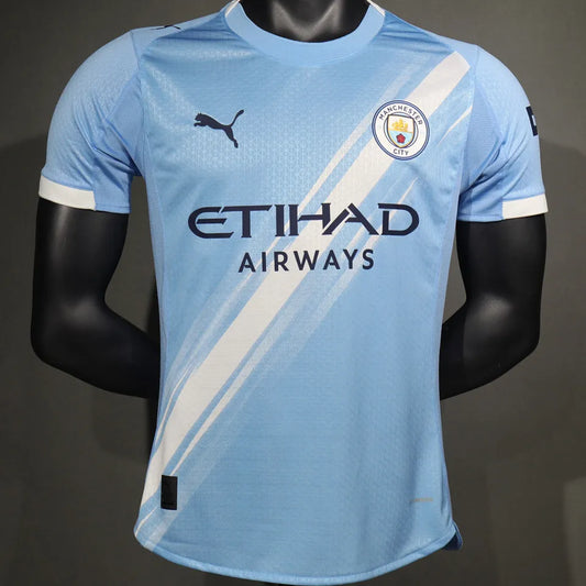 2025/26 Manchester City Home Player Version Football Shirt