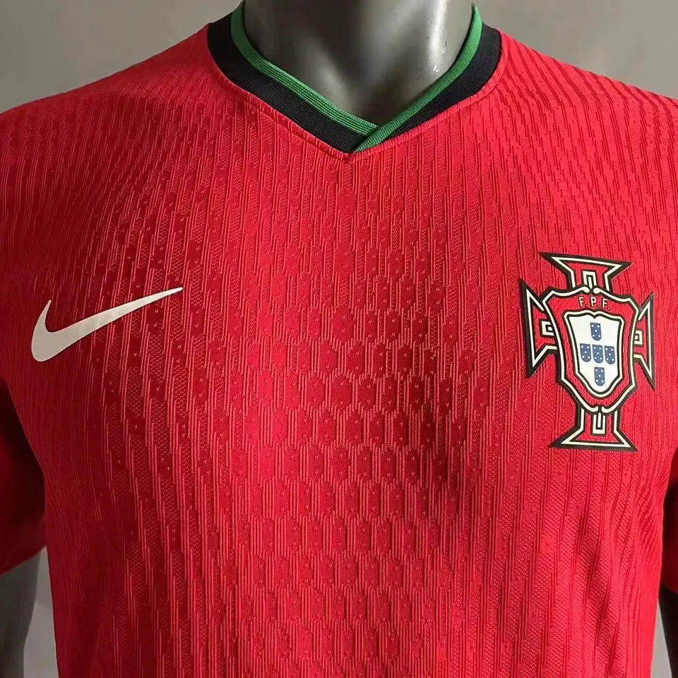 2024 Euros Portugal Home Player Version Football Shirt