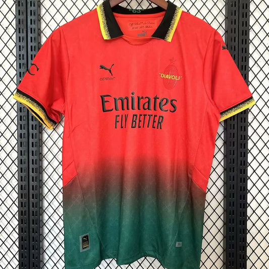 2024/25 AC Milan x Off White 4th Football Shirt