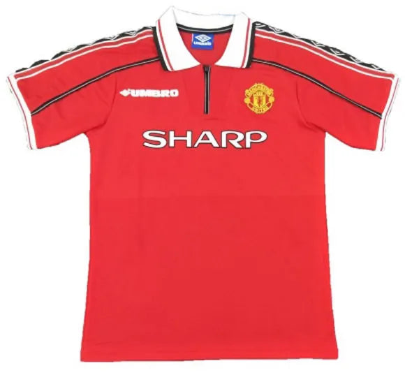 1998/99 Manchester United Home Retro Football Shirt