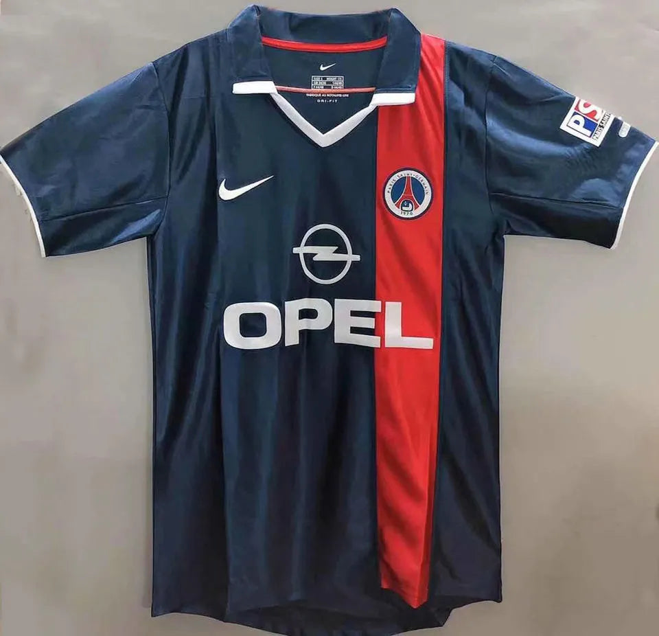 2001/02 PSG Home Retro Football Shirt