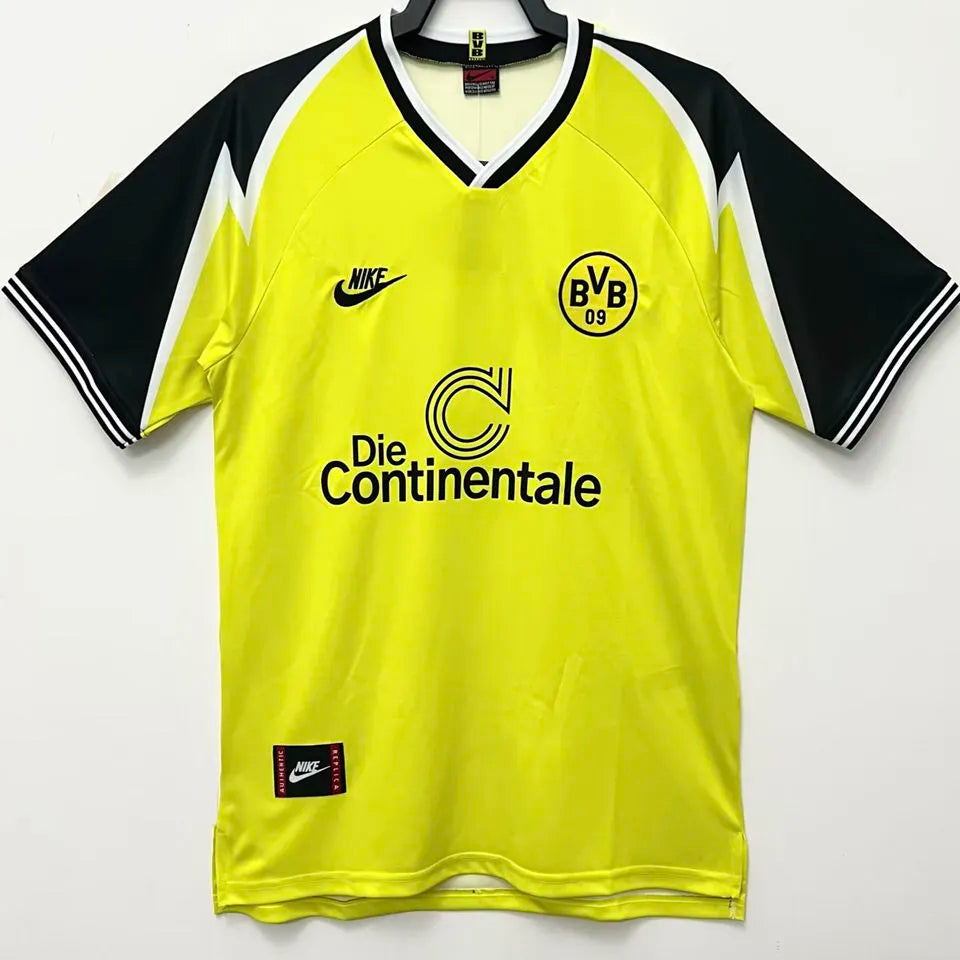 1995/96 Borussia  Dortmund Home Retro Football Shirt