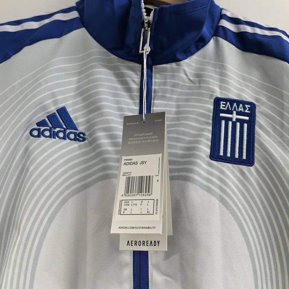 Greece Retro Windbreaker