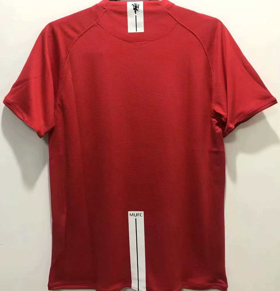 2007/08 Manchester United Home Retro Football Shirt