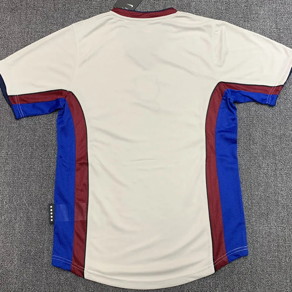 1998/99 Barcelona Away Retro Football Shirt