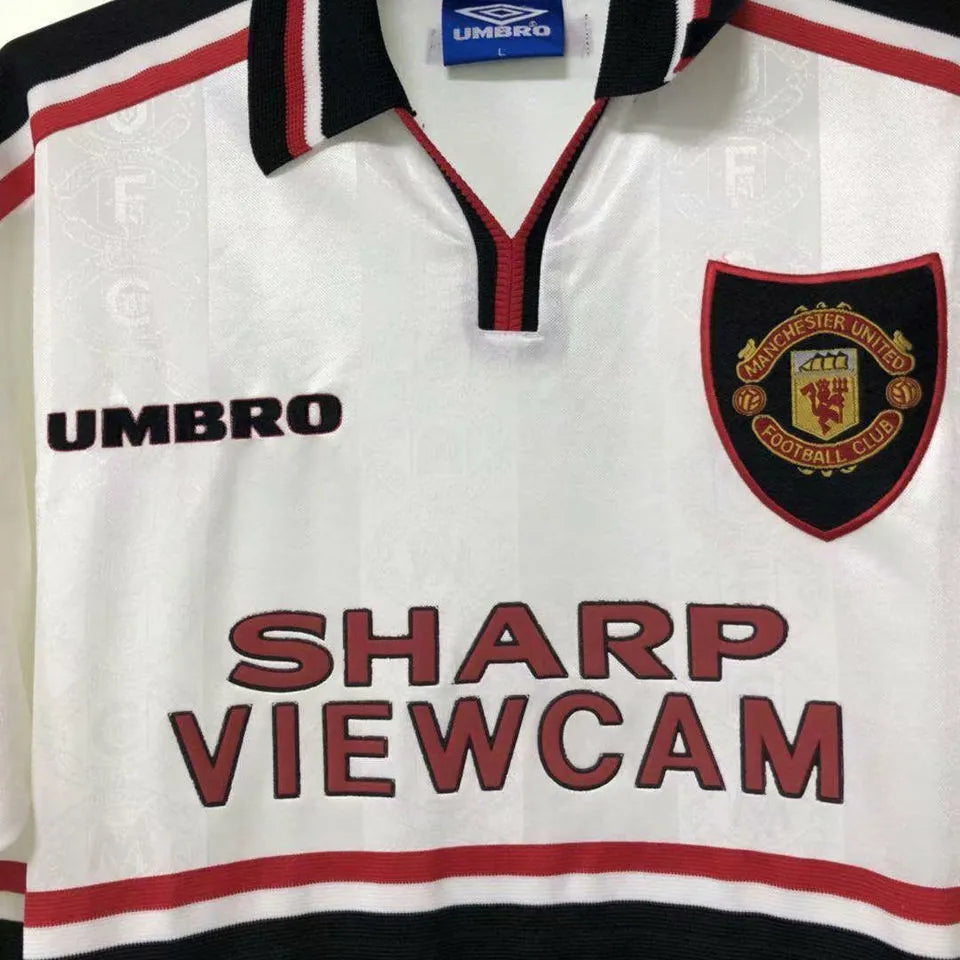 1998/99 Manchester United Away Retro Football Shirt