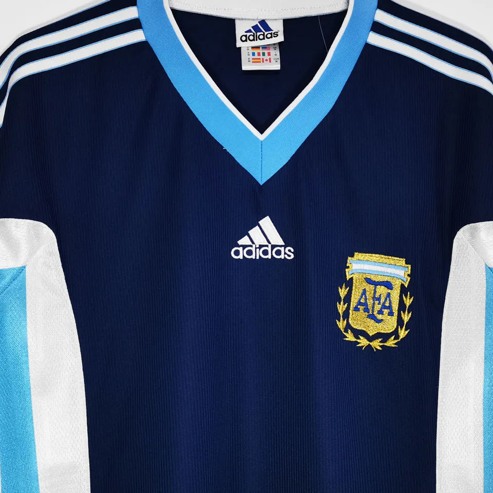 1998 Argentina Away Retro Football Shirt