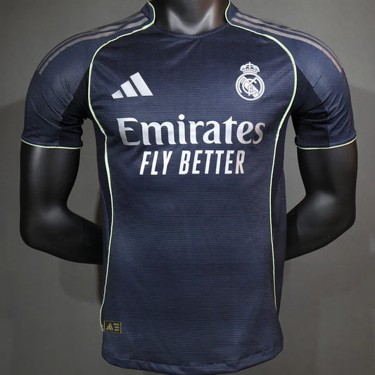 2025/26 Real Madrid Away Player Version Football Shirt