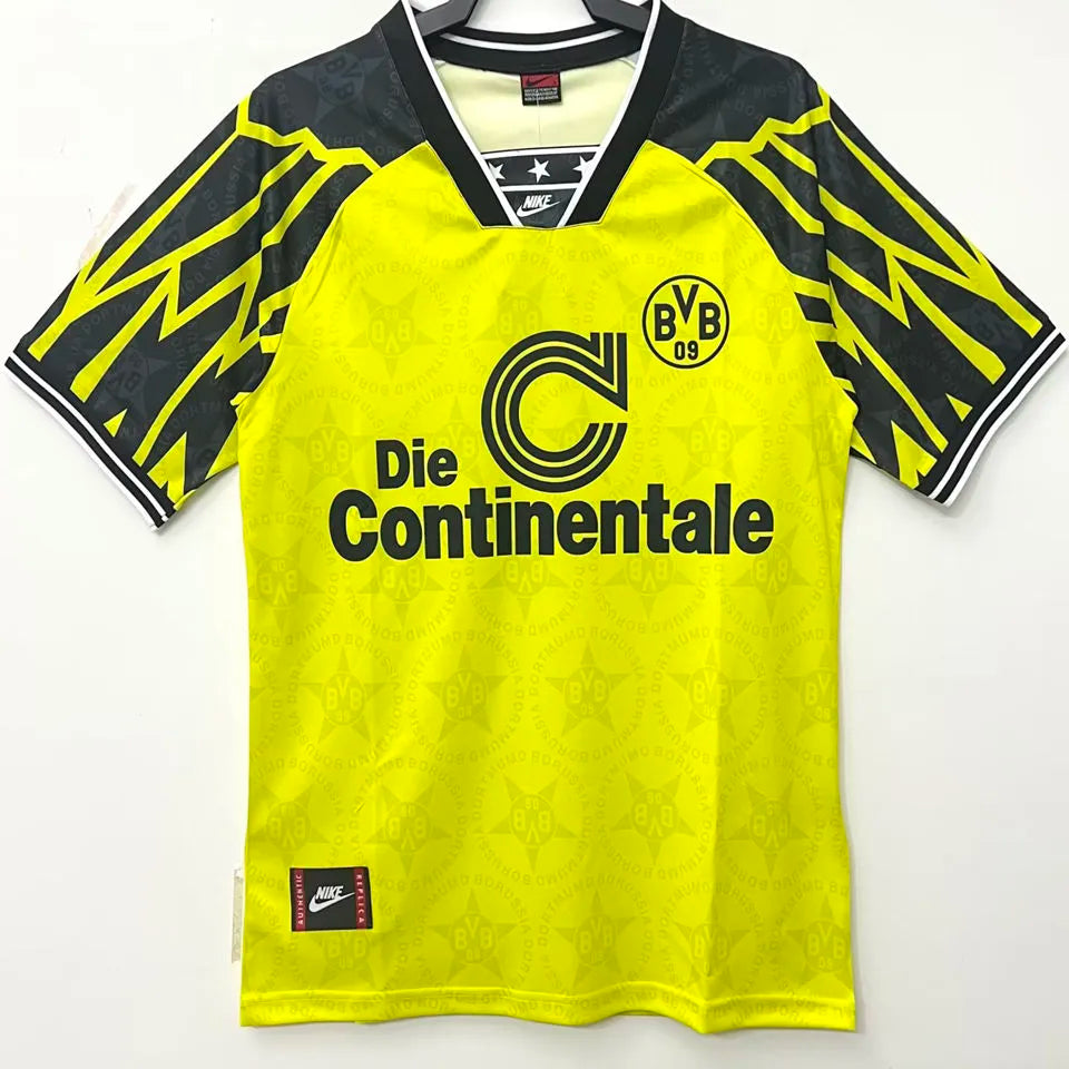1994/95 Borussia Dortmund Home Retro Football Shirt
