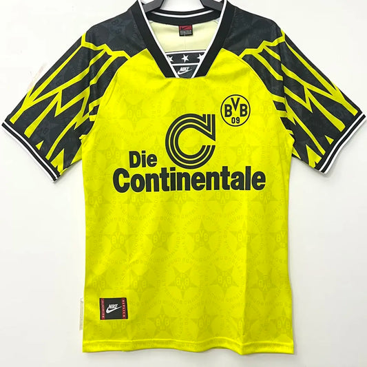 1994/95 Borussia Dortmund Home Retro Football Shirt