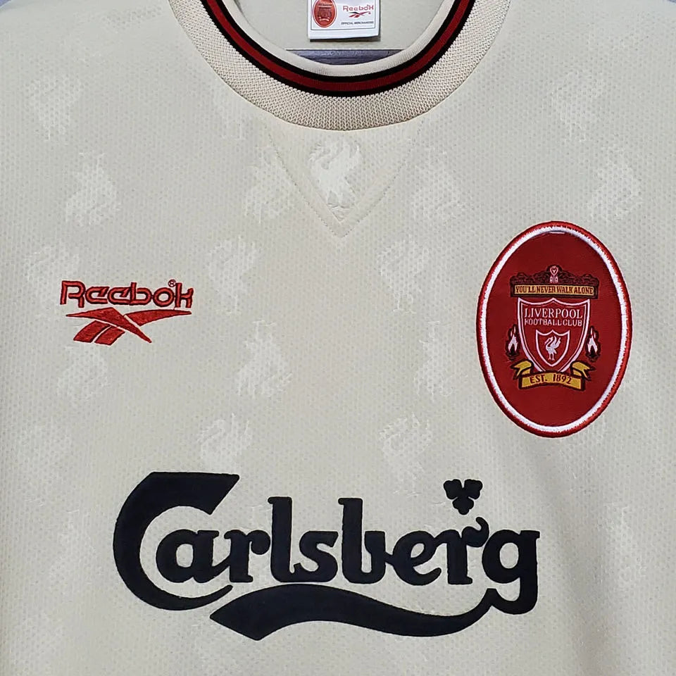 1996/97 Liverpool Away Retro Football Shirt