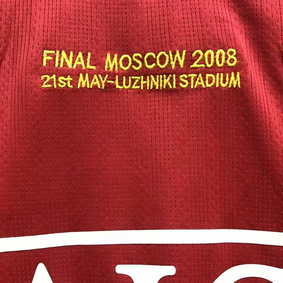 2007/08 Manchester United Home Retro Football Shirt
