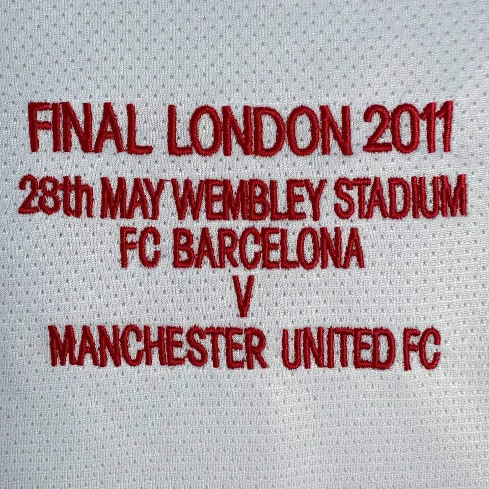2010/11 Manchester United Away Long Sleeve Football Shirt