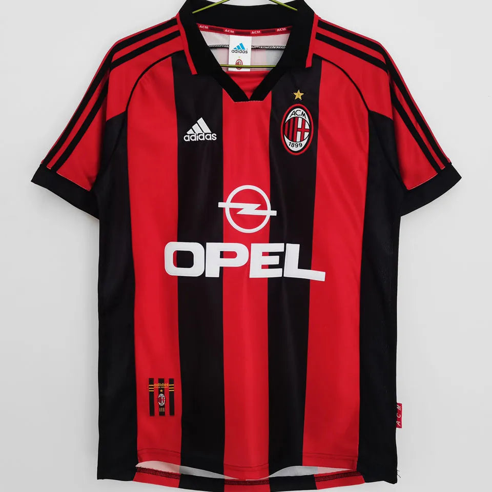 1998/99 AC Milan Home Retro Football Shirt