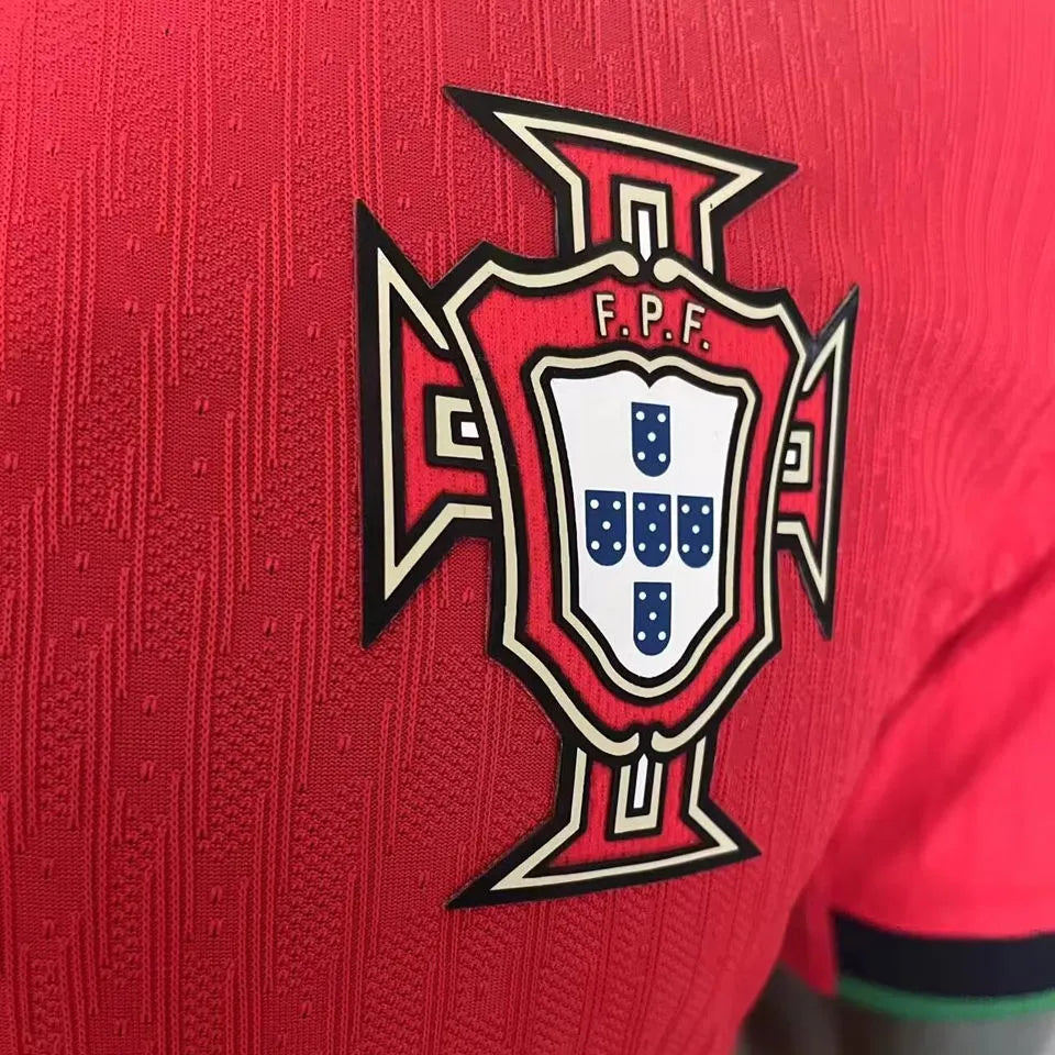 2024 Euros Portugal Home Player Version Football Shirt