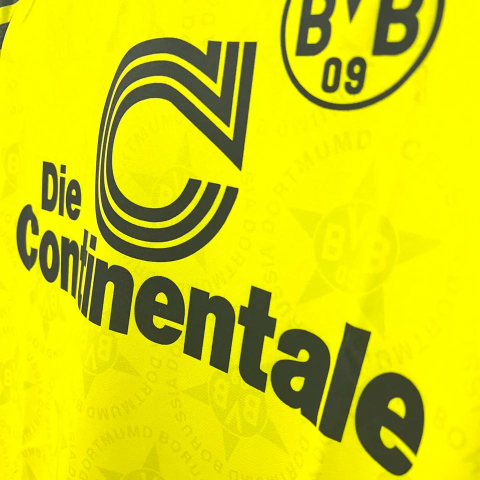 1994/95 Borussia Dortmund Home Retro Football Shirt