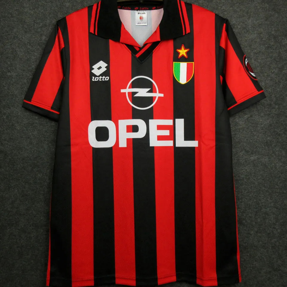1996/97 AC Milan Home Retro Football Shirt
