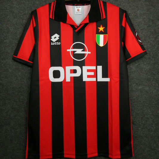 1996/97 AC Milan Home Retro Football Shirt