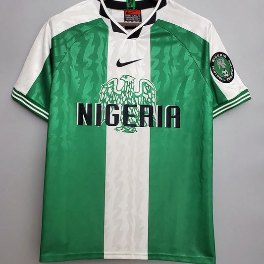 1996 Nigeria Home Retro Football Shirt