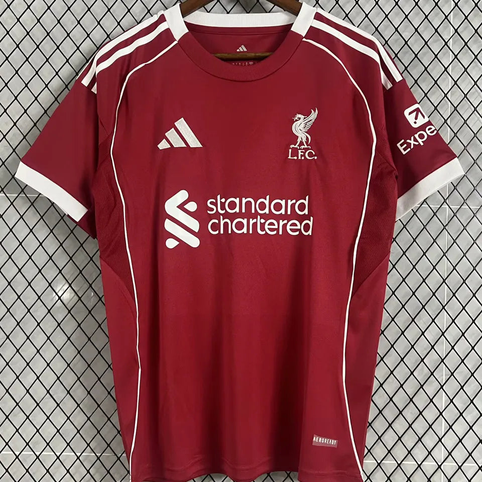 2025/26 Liverpool Home Football Shirt