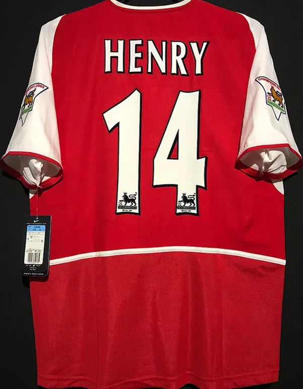 2002/04 Arsenal Home Retro Football Shirt