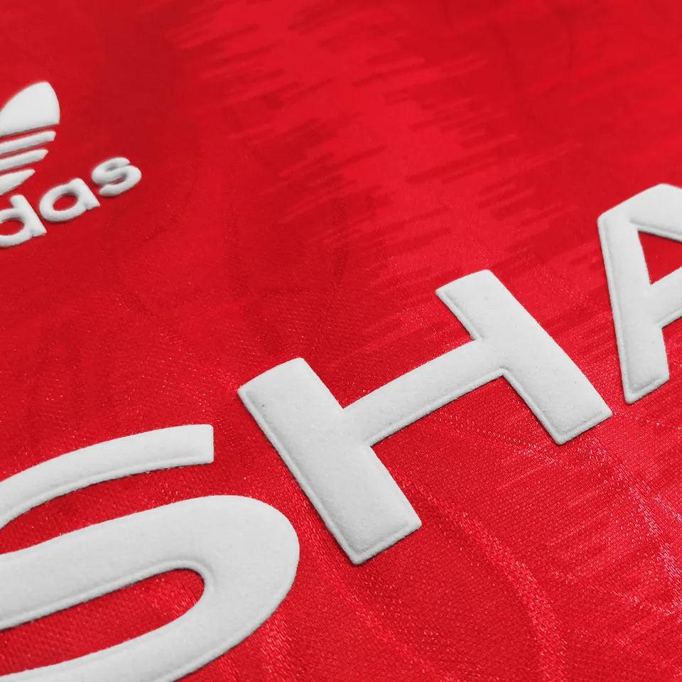 1990/92 Manchester United Home Retro Football Shirt