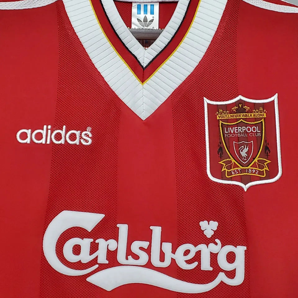 1995/96 Liverpool Home Retro Football Shirt