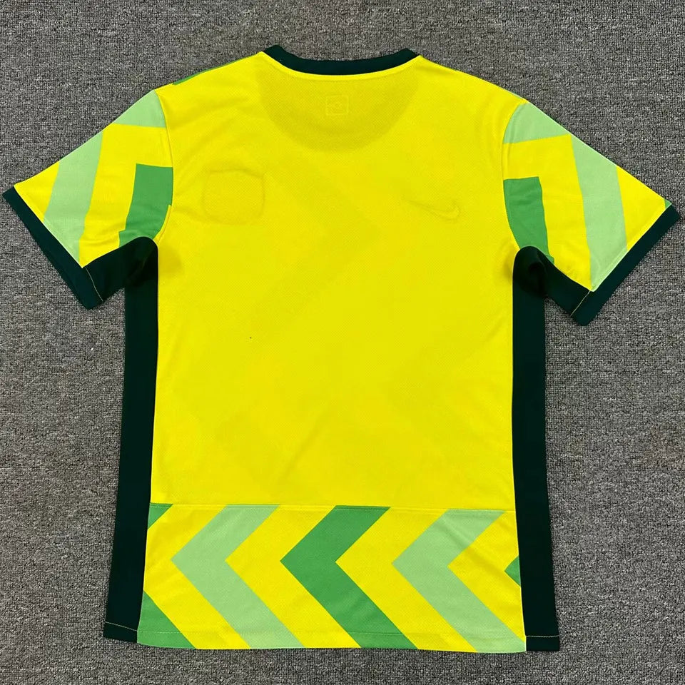 2025/26 Australia Home Yellow Fans Soccer Jersey