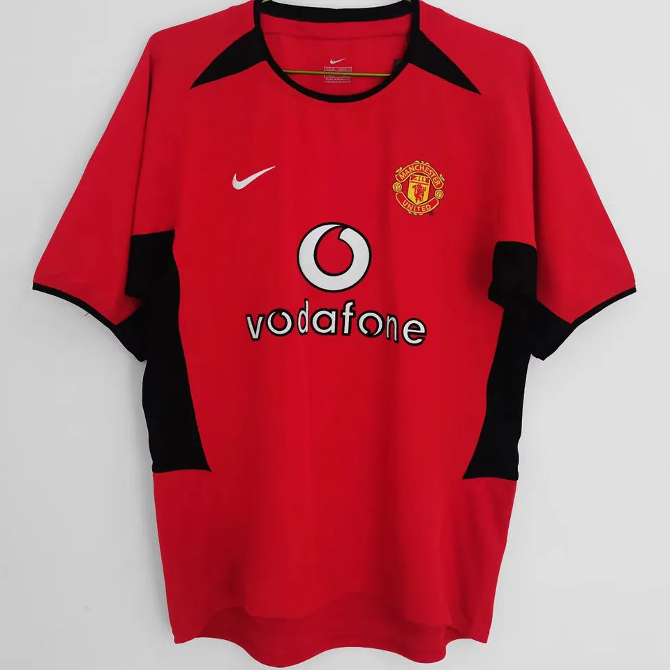 2002/04 Manchester United Home Retro Football Shirt
