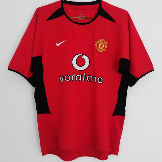 2002/04 Manchester United Home Retro Football Shirt