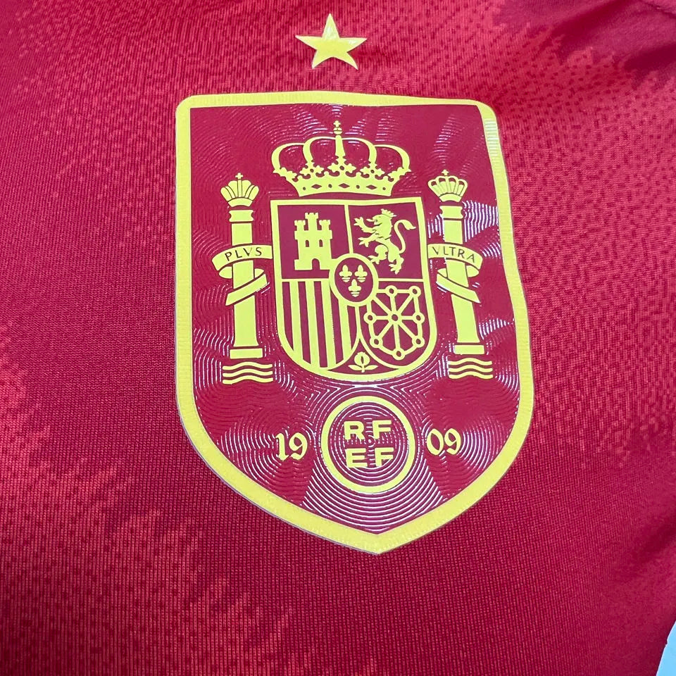 2024 Euros Spain Home Player Version Football Shirt