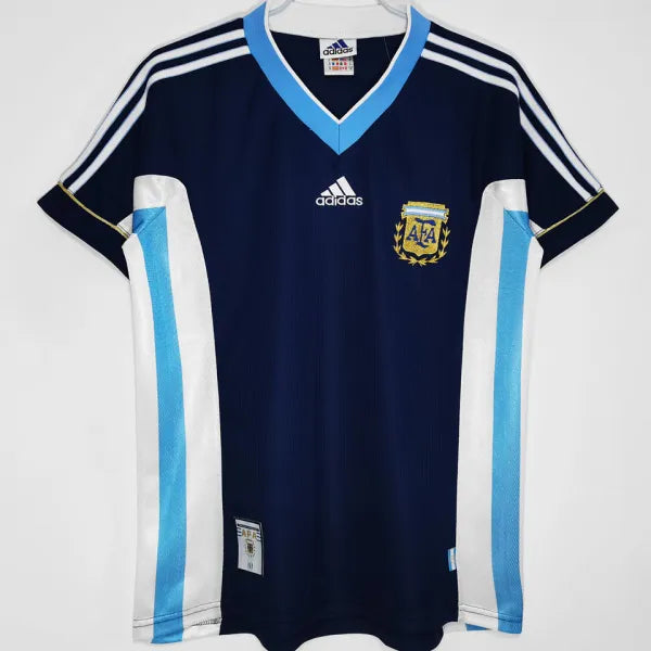 1998 Argentina Away Retro Football Shirt
