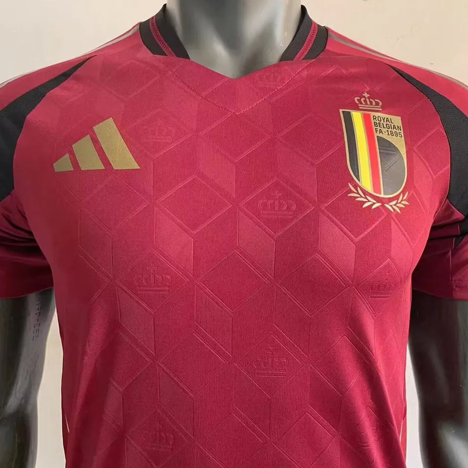 2024 Euros Belgium Home Player Version Football Shirt