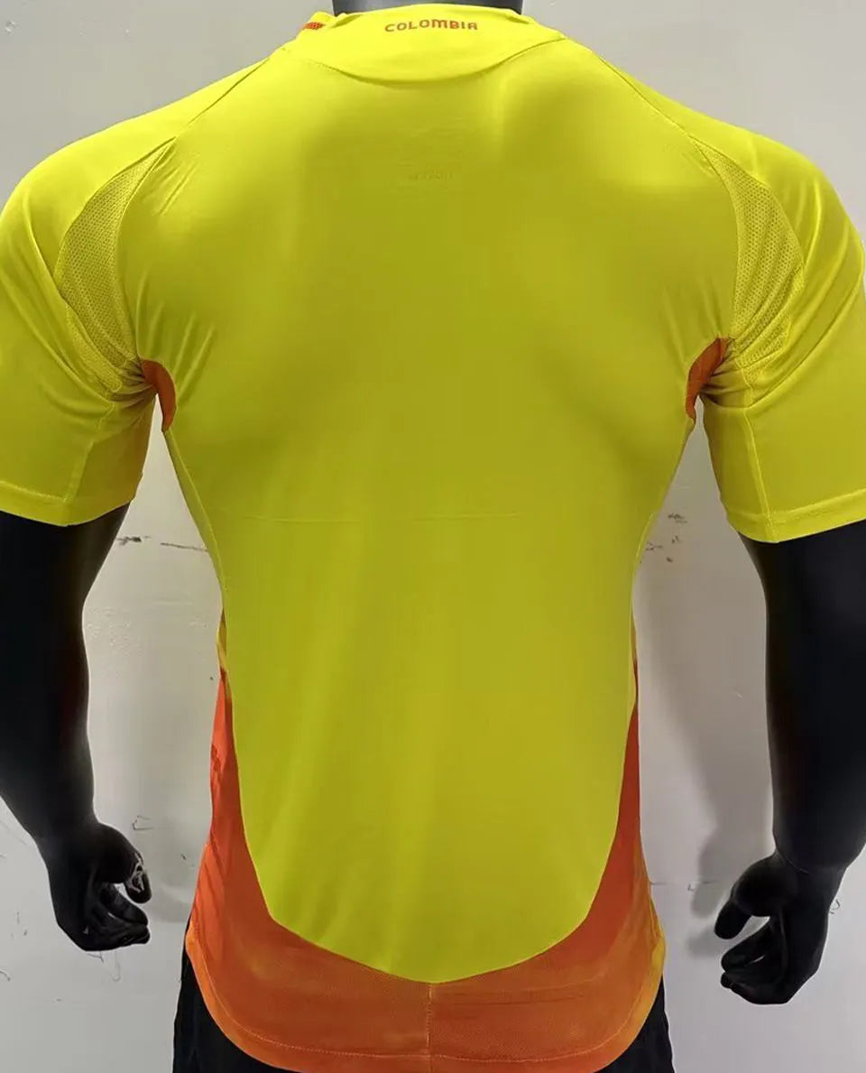 2024 Copa America Colombia Home Player Version Football Jersey