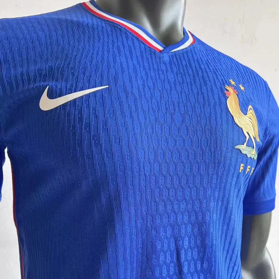 2024 Euros France Home Player Version Football Shirt