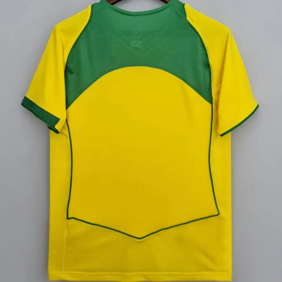 2004/06 Brazil Home Retro Football SHirt