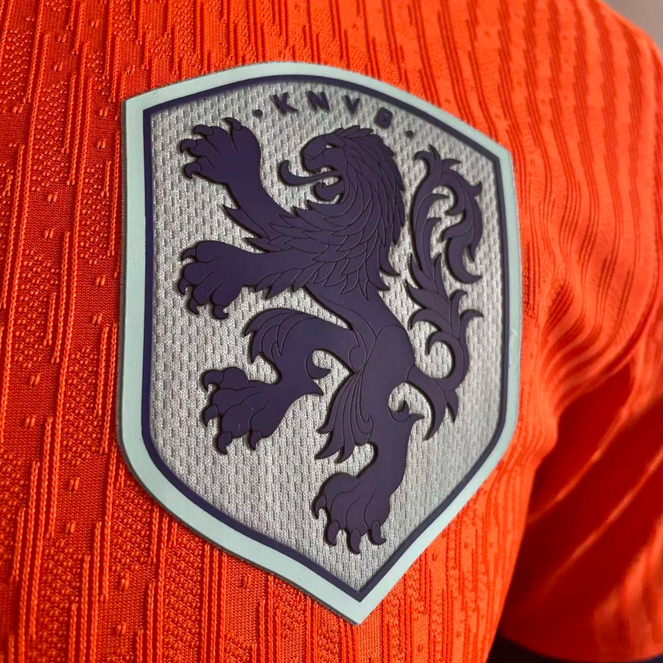 2024 Euros Netherlands Home Player Version Football Shirt