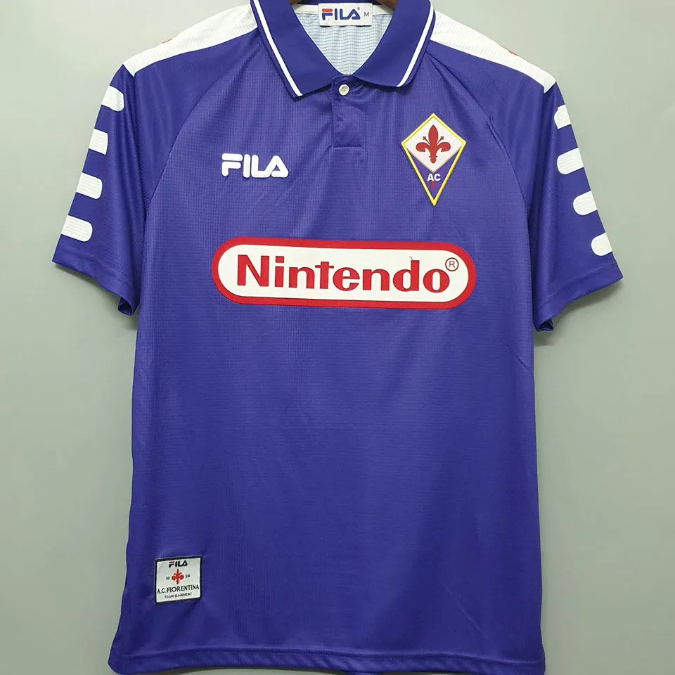 1998/99 Fiorentina Home Retro Football Shirt