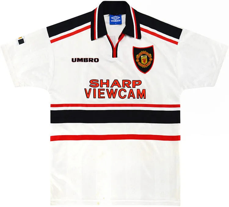 1998/99 Manchester United Away Retro Football Shirt