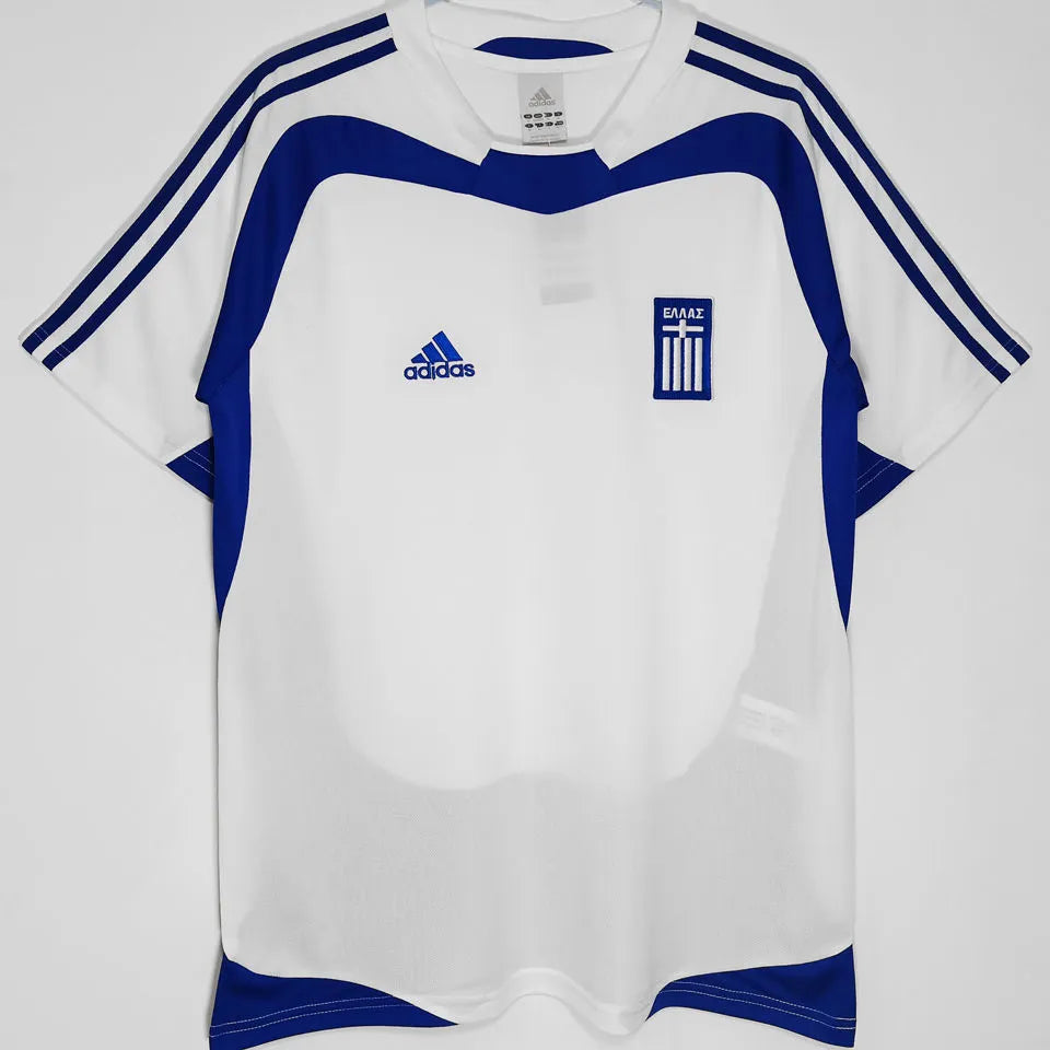 2004 Greece Away Retro Football Shirt