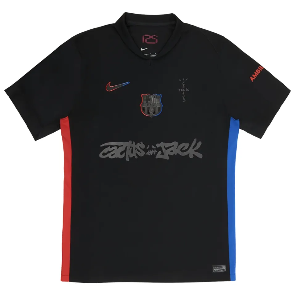 2024/25 Barcelona x Travis Scott Away Player Version Football Shirt