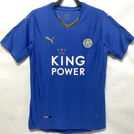 2015/16 Leicester City Home Retro Football Shirt