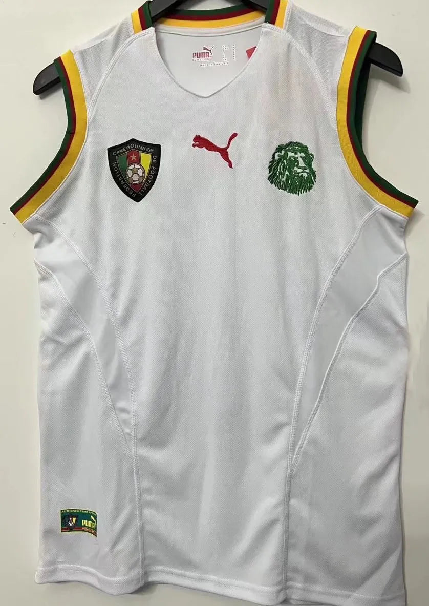 2002 Cameroon Away Retro Football Shirt