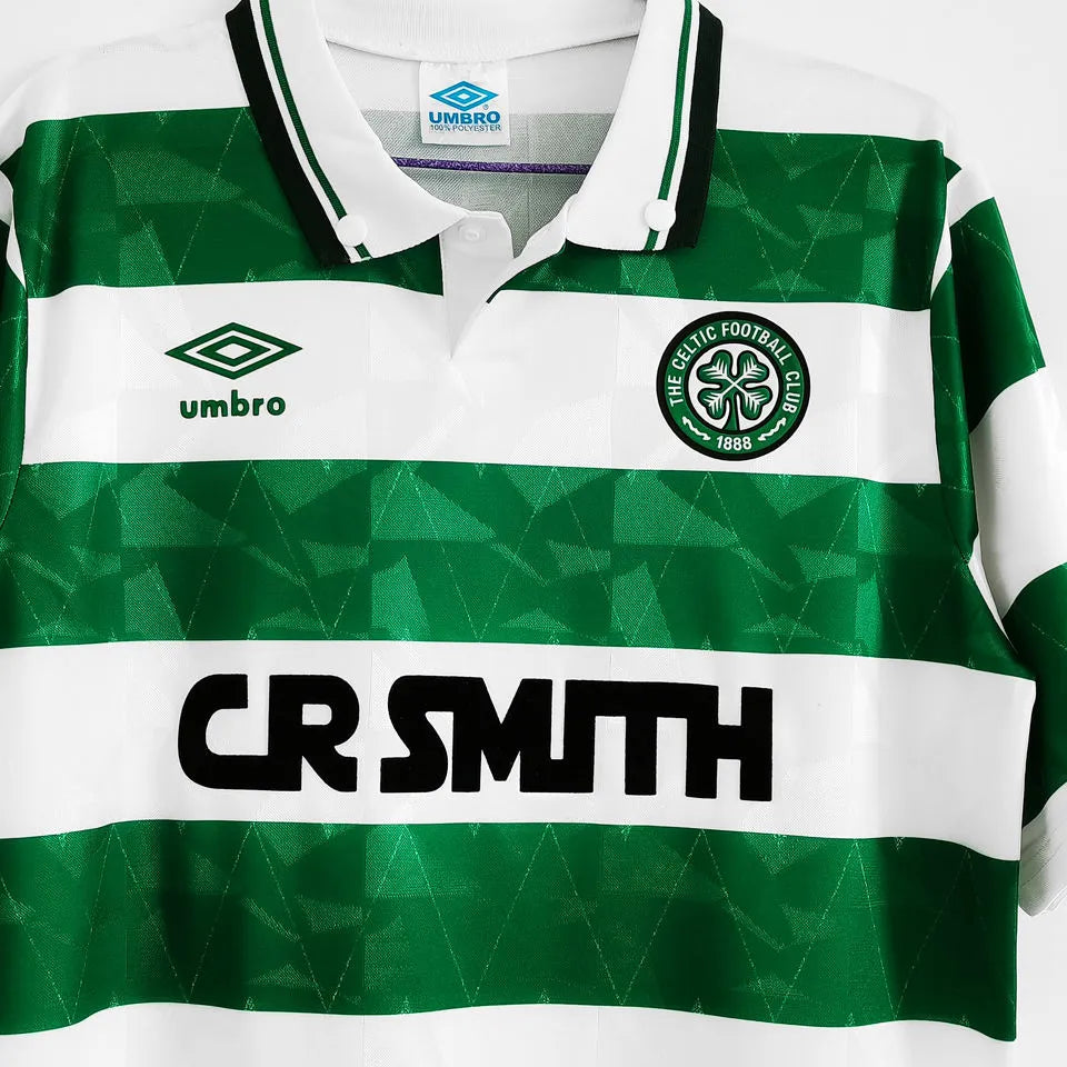 1989/99 Celtic Home Retro Football Shirt