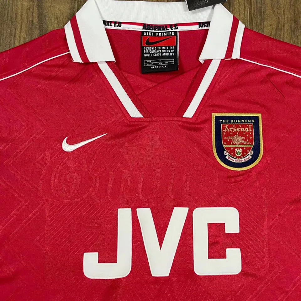 1996/97 Arsenal Home  Retro Football Shirt