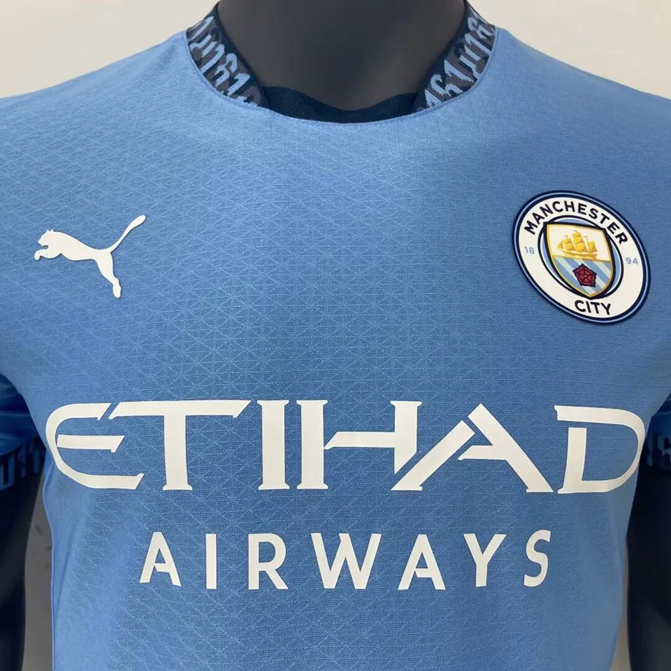 2024/25 Manchester City Home Player Version Football Shirt
