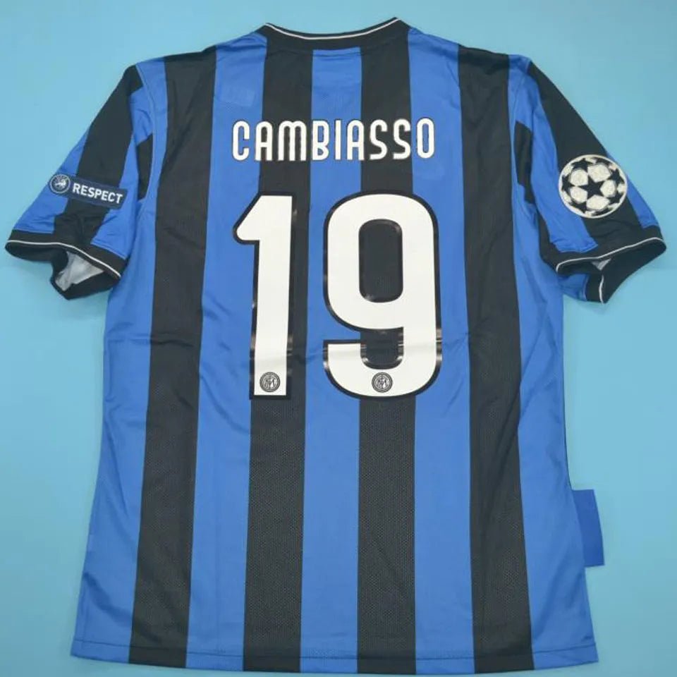 2009/10 Inter Milan Home Retro Football Shirt