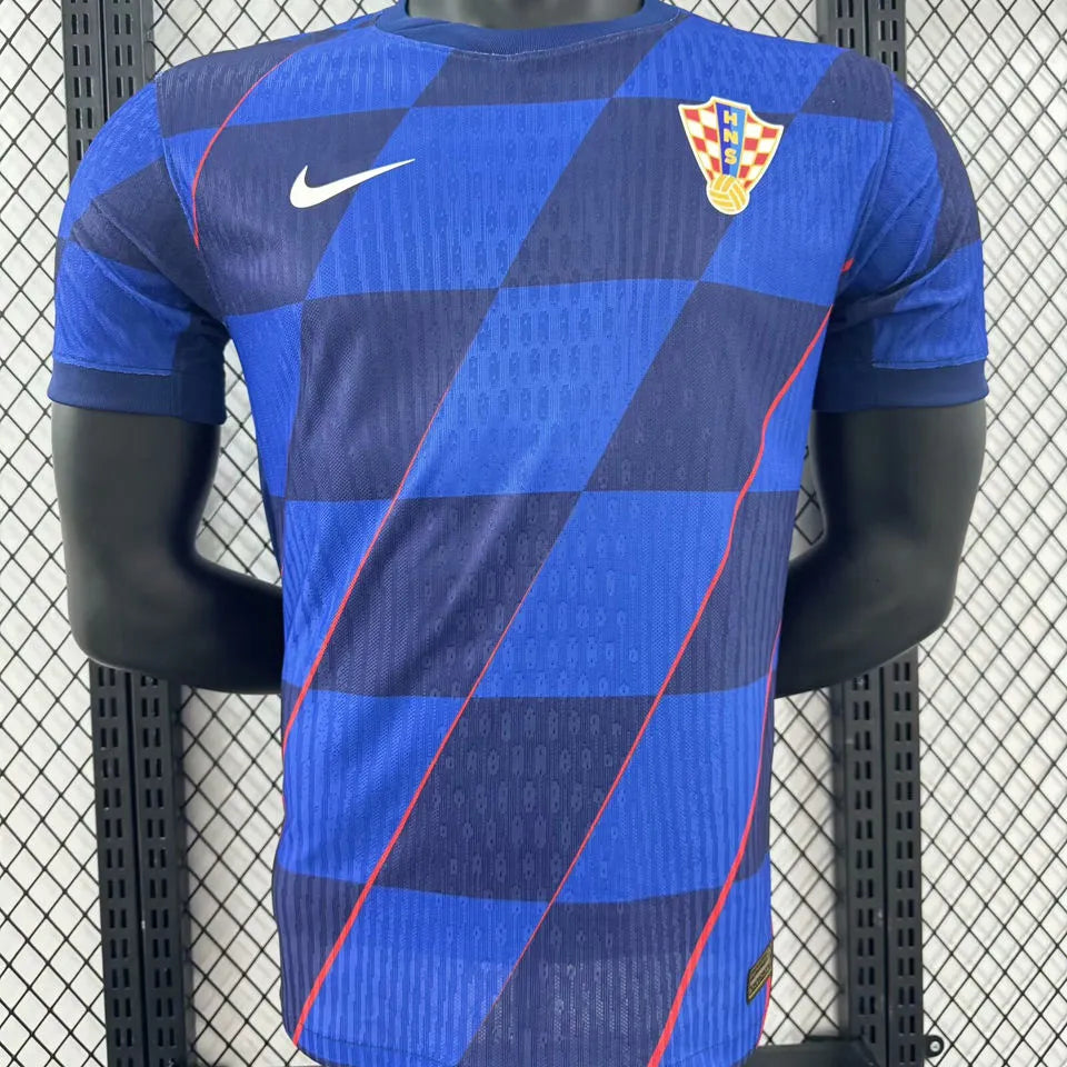 2024 Euros Croatia Away Player Version Football Shirt