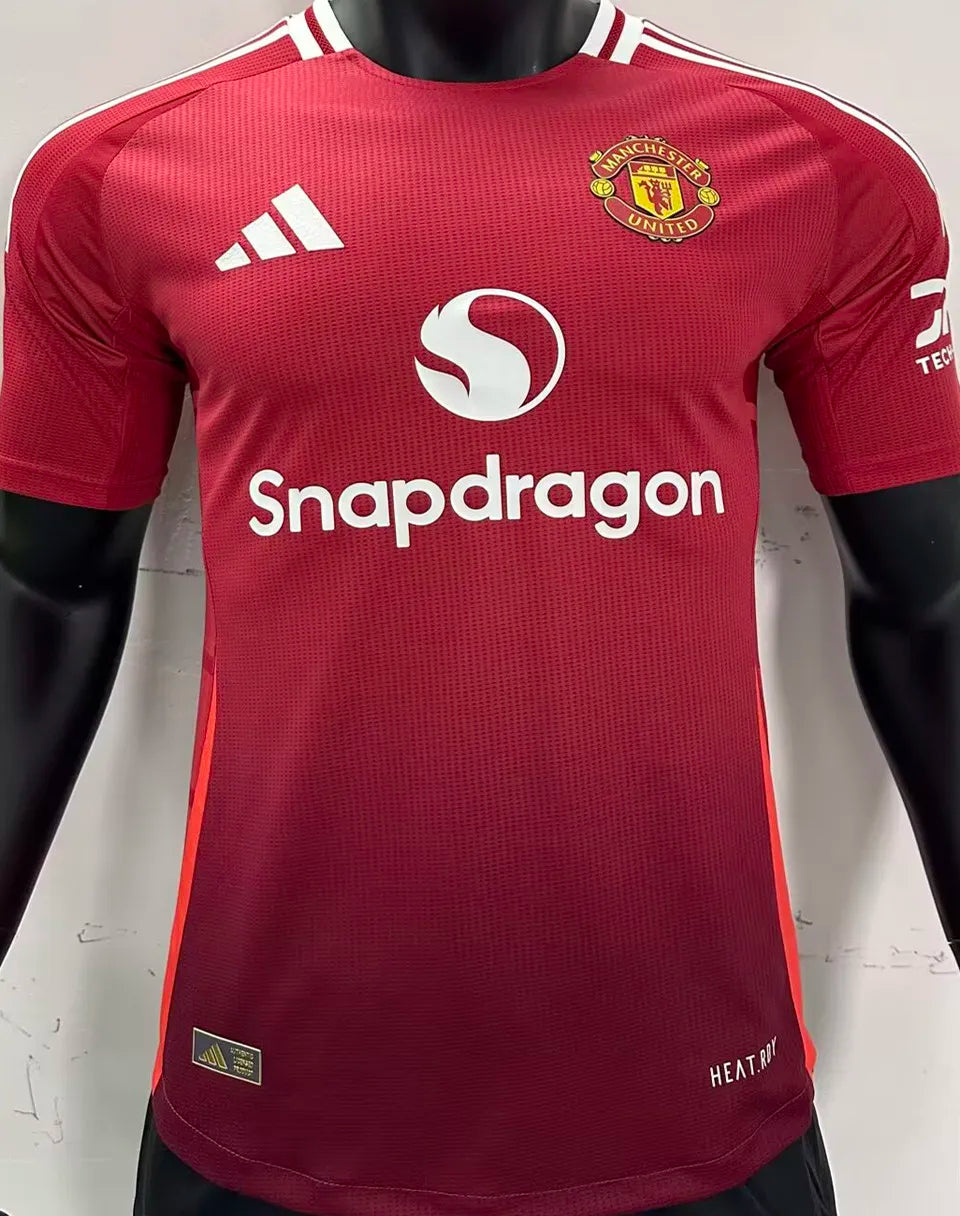 2024/25 Manchester United Home Player Version Football Shirt