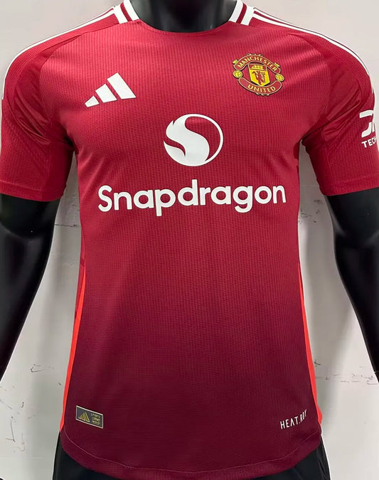 2024/25 Manchester United Home Player Version Football Shirt